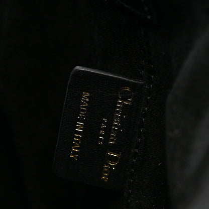Calfskin Macrocannage Medium Toujours Black