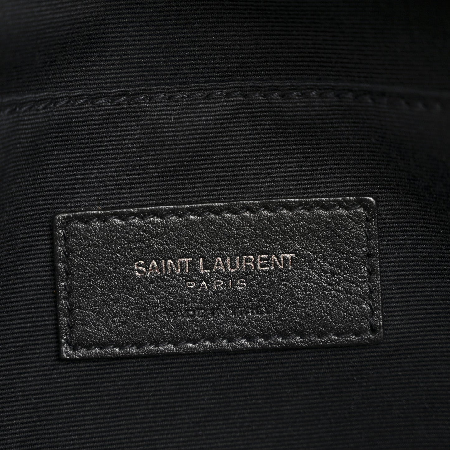 Calfskin Monogram Belt Bag Black