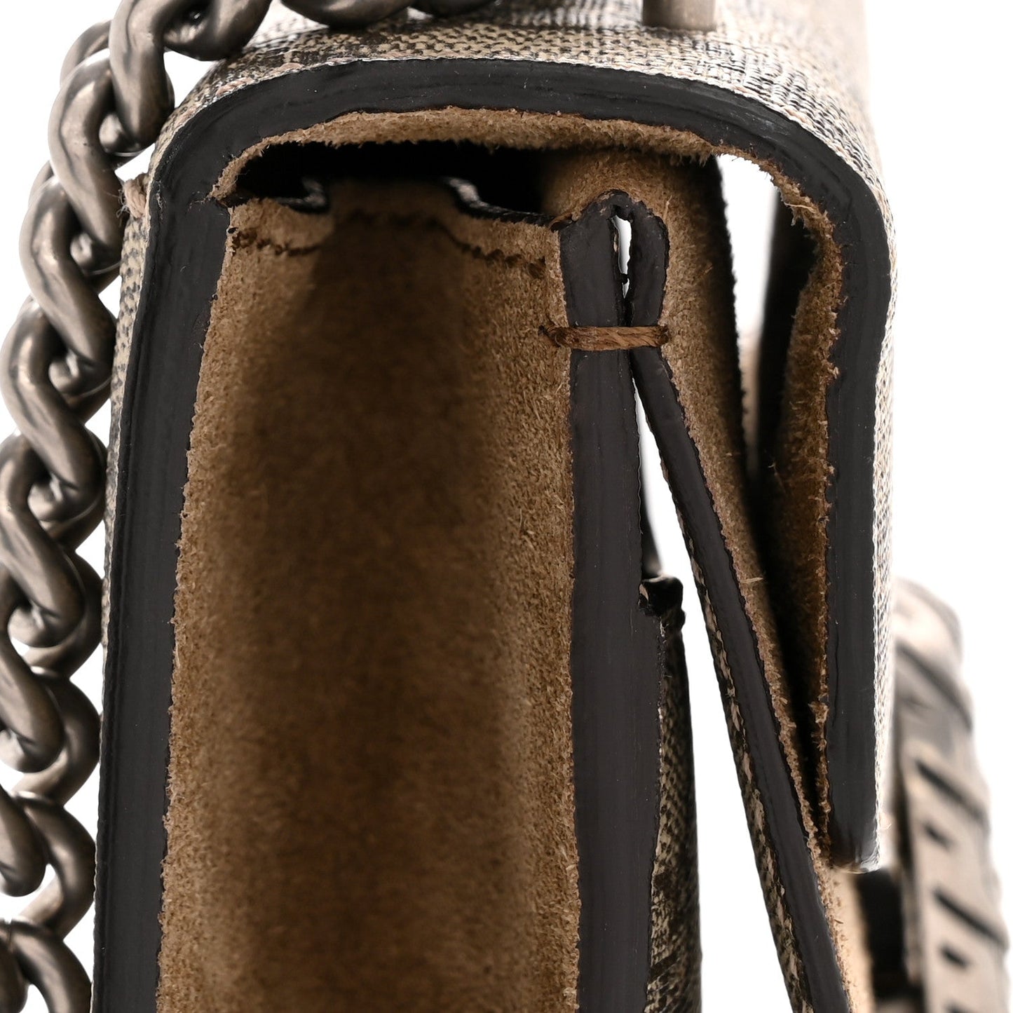 GG Supreme Monogram Mini Dionysus Shoulder Bag Taupe