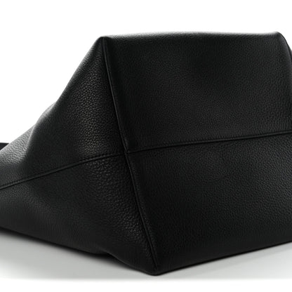 Grained Calfskin Large N/S Park Tote Black