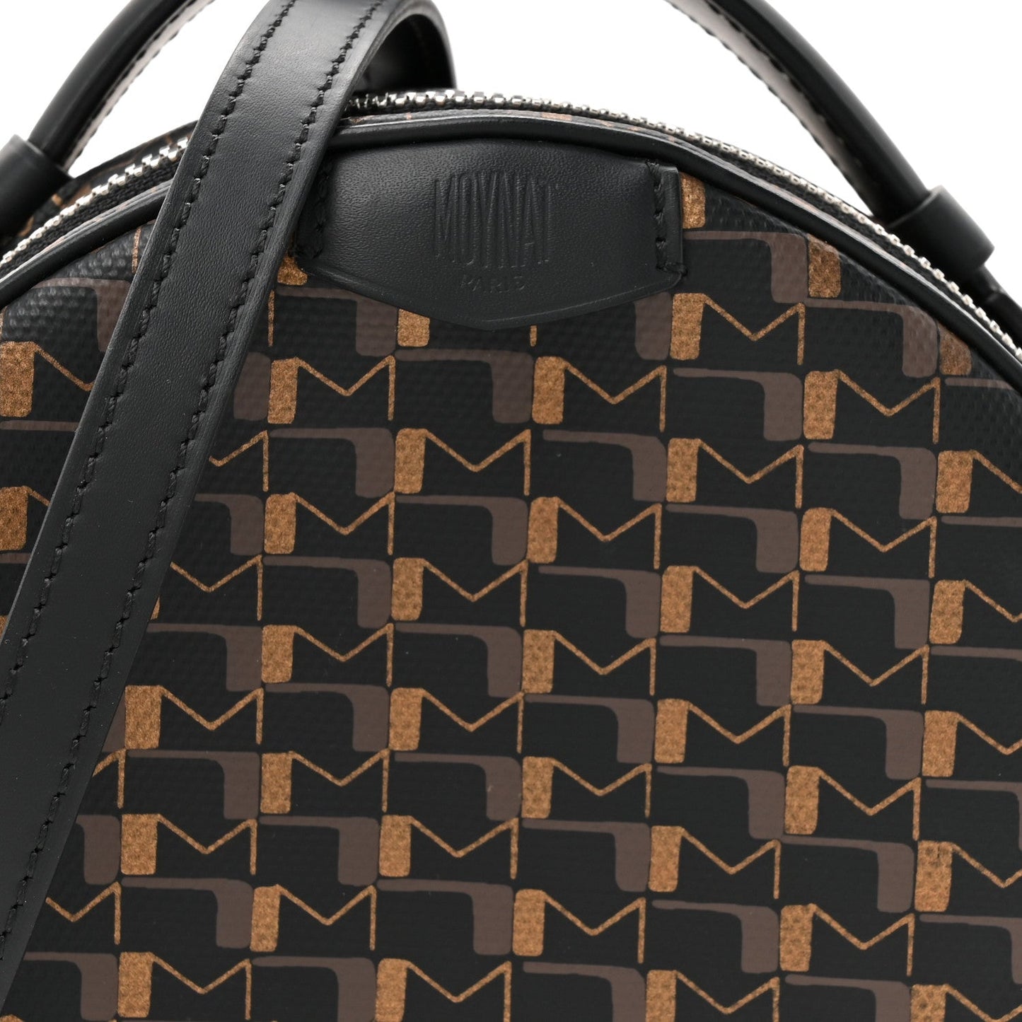 Canvas 1920 Oh! Small Yoyo Crossbody Bag Carbon Bronze Cognac