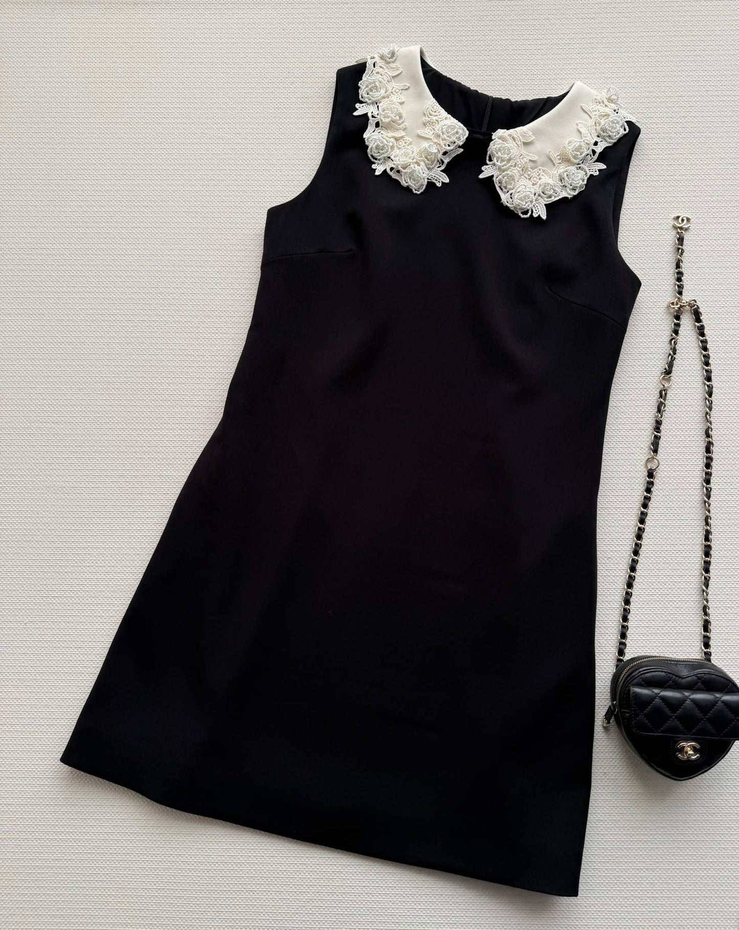 CC 26SS Sleeveless Dress Black Polyester 352966