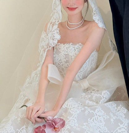 formaldressy- Exquisite Lace Long Wedding Dress gh5964