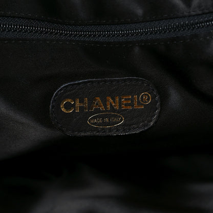 Lambskin CC Shoulder Bag Black