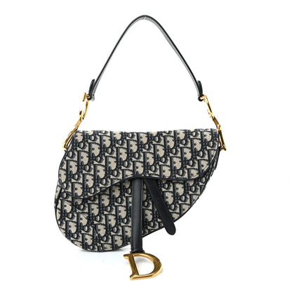 Oblique Saddle Bag Blue