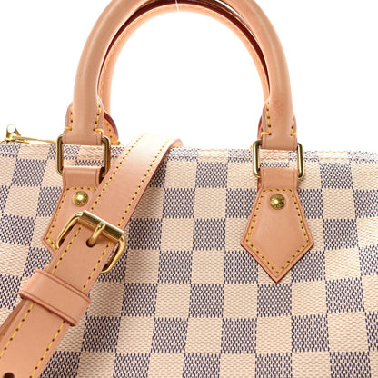 Damier Azur Speedy Bandouliere 25