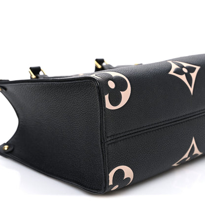 Empreinte Monogram Giant Onthego PM Black Beige
