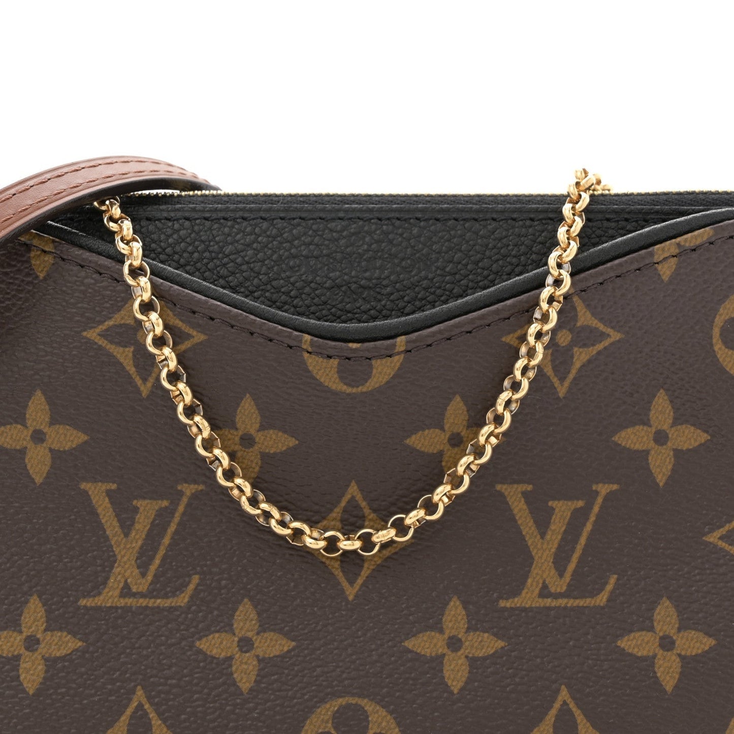 Monogram Pallas Clutch Black