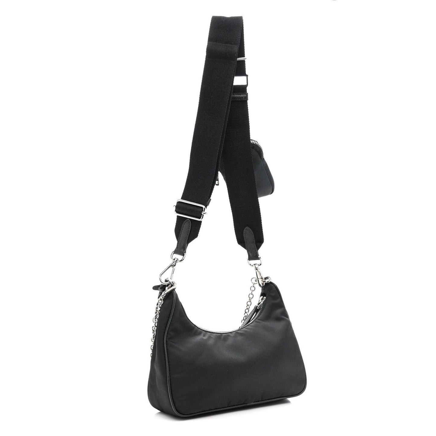 Nylon Re-Edition 2005 Shoulder Bag Black