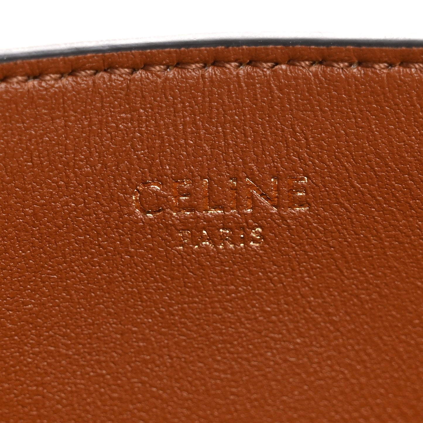 Smooth Calfskin Triomphe Small Louise Bag Tan