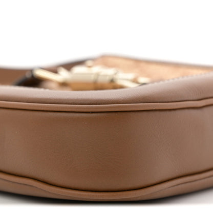 Raffia GG Supreme Monogram Calfskin Small Jackie 1961 Hobo Natural