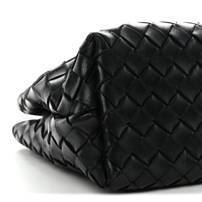 Nappa Intrecciato Small Andiamo Shoulder Bag Black