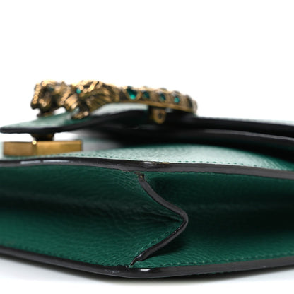 Calfskin Mini Dionysus Shoulder Bag Emerald