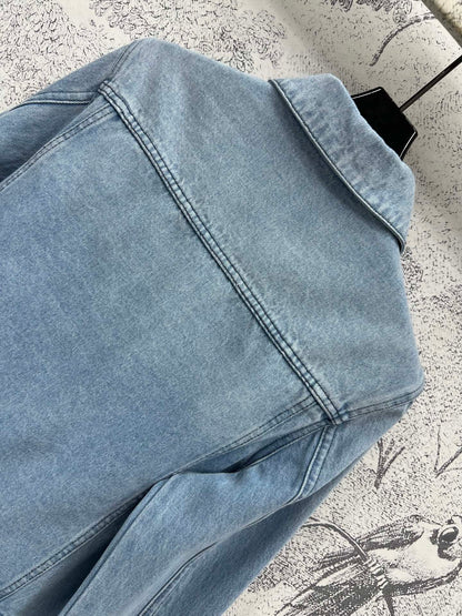 CD 25 Denim Jacket Light Blue Cotton