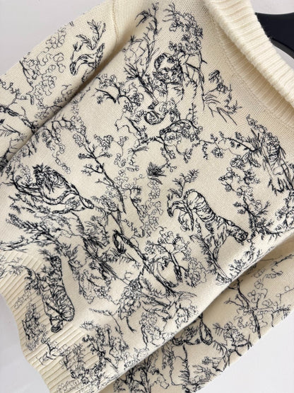 DIOR 25S KNIT CARDIGAN JACKET 600