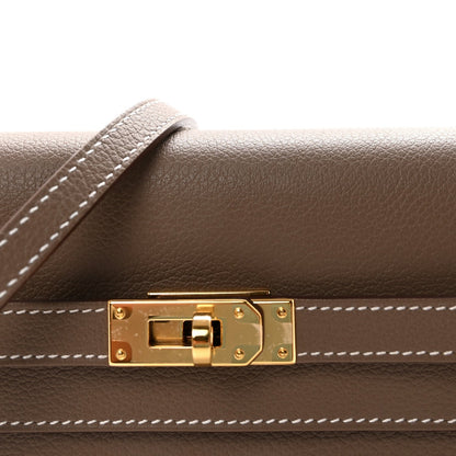 Evercolor Kelly Wallet To Go Etoupe