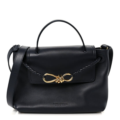 Silky Calfskin Small Ciao Ciao Black