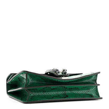 Snakeskin Small Dionysus Shoulder Bag Green