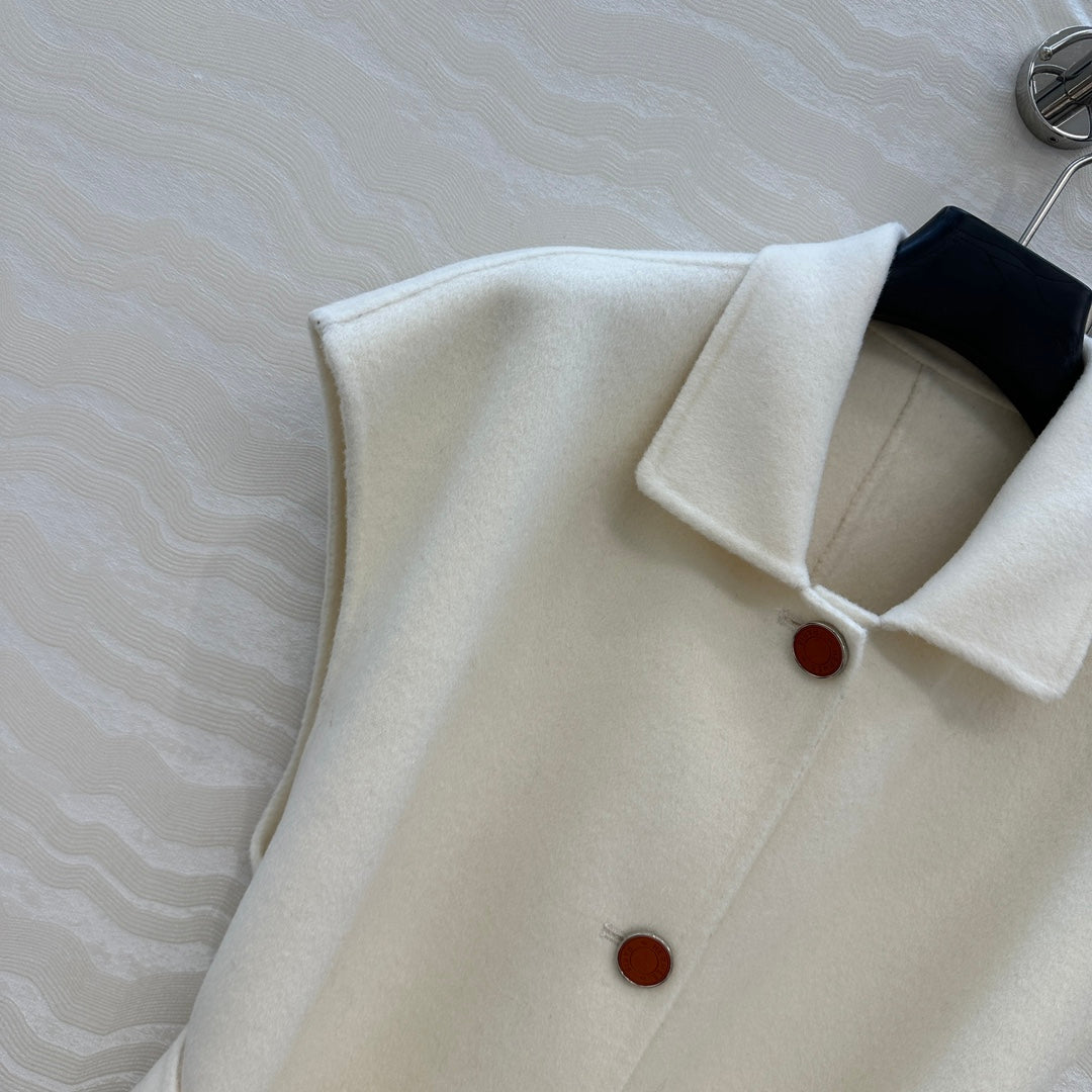 HM 25S Jacket in White Wool 295758