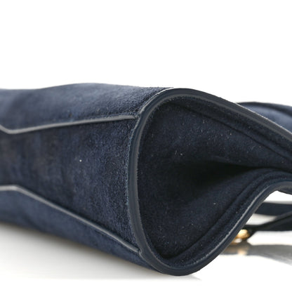 Suede Le Click East West Small Bag Midnight