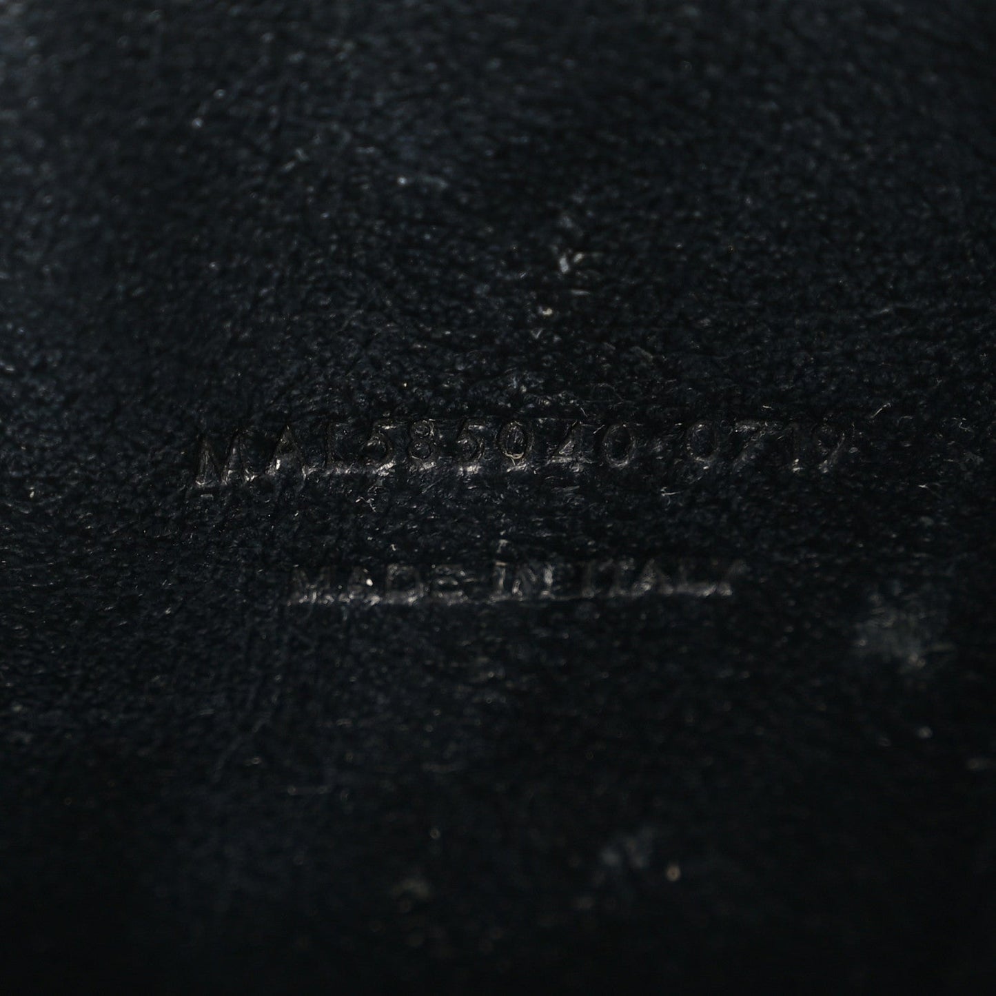 Grain De Poudre Matelasse Monochrome Monogram Mini Lou Camera Bag Black