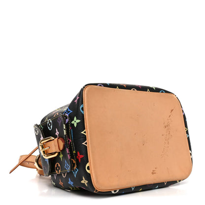 Monogram Multicolor Petit Noe Black