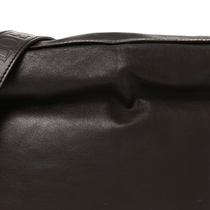 Calfskin Flamenco Puffer Knot Bag Dark Brown