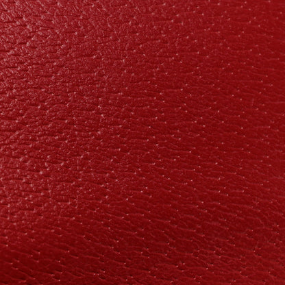 GG Supreme Monogram Web Queen Margaret Chain Wallet Red