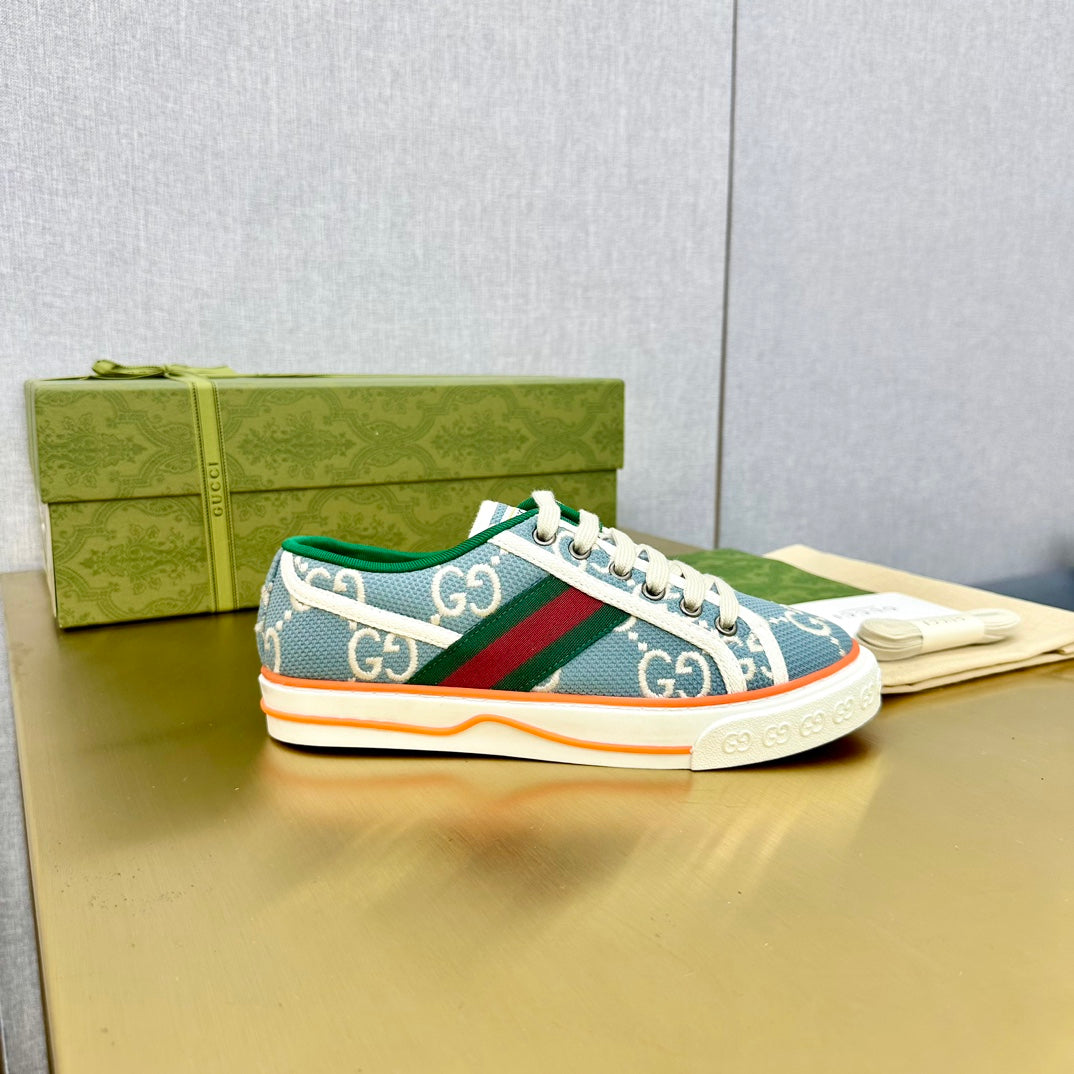 GG TENNIS 1977 TRAINER BLUE CANVAS