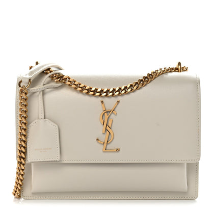 Calfskin Medium Monogram Sunset Crema Soft