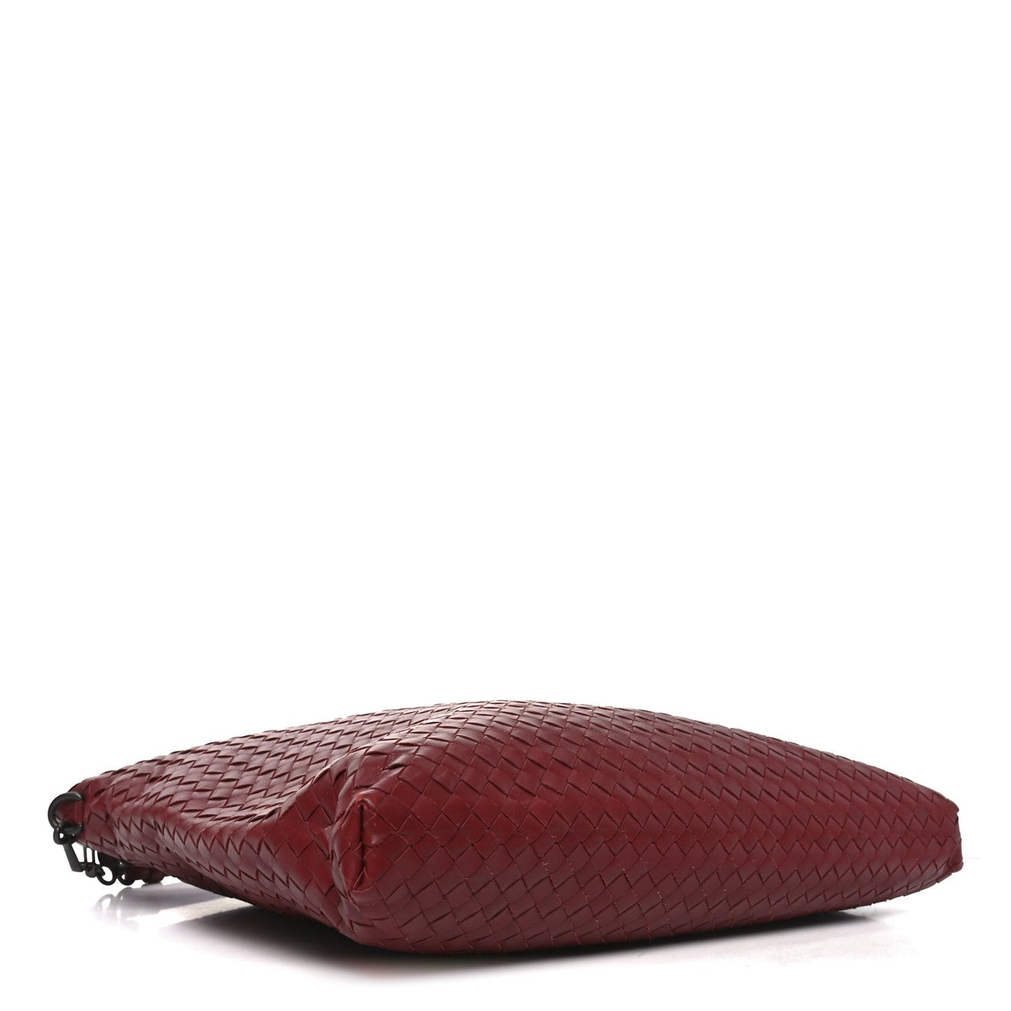 Nappa Intrecciato Medium Convertible Tote Burgundy