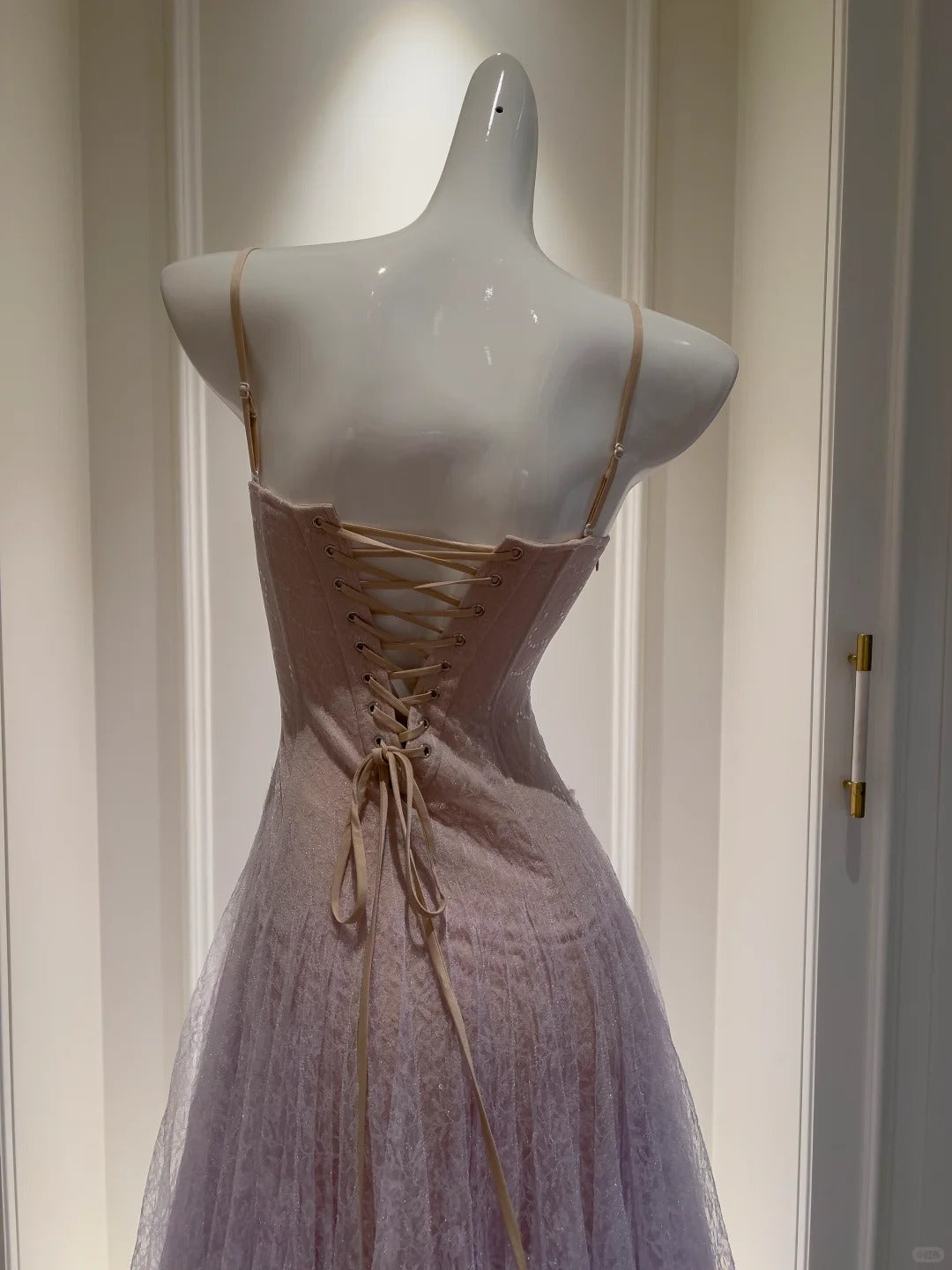 formaldressy--Purple fantasy long chiffon prom dress gh5581