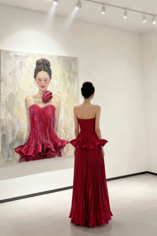 formaldressy-Off-The-Shoulder Bodycon Satin Floor-Length Ball Gown Prom Dress gh5964
