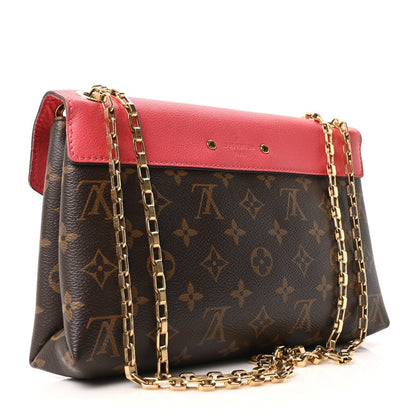 Monogram Pallas Chain Rose Litchi