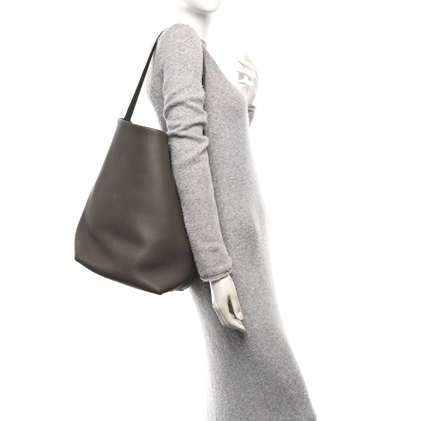 Grained Calfskin Large N/S Park Tote Elephant