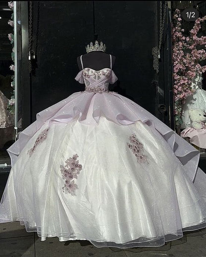 formaldressy-Quinceanera Dresses Princess Long Sweet Prom Dress for 16-Year-Olds gh6299