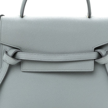 Grained Calfskin Micro Belt Bag Cloud