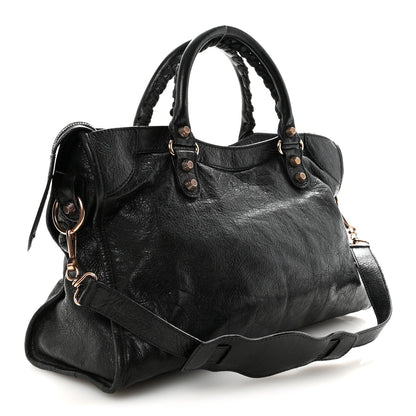 Agneau Giant 12 Gold Hardware City Black
