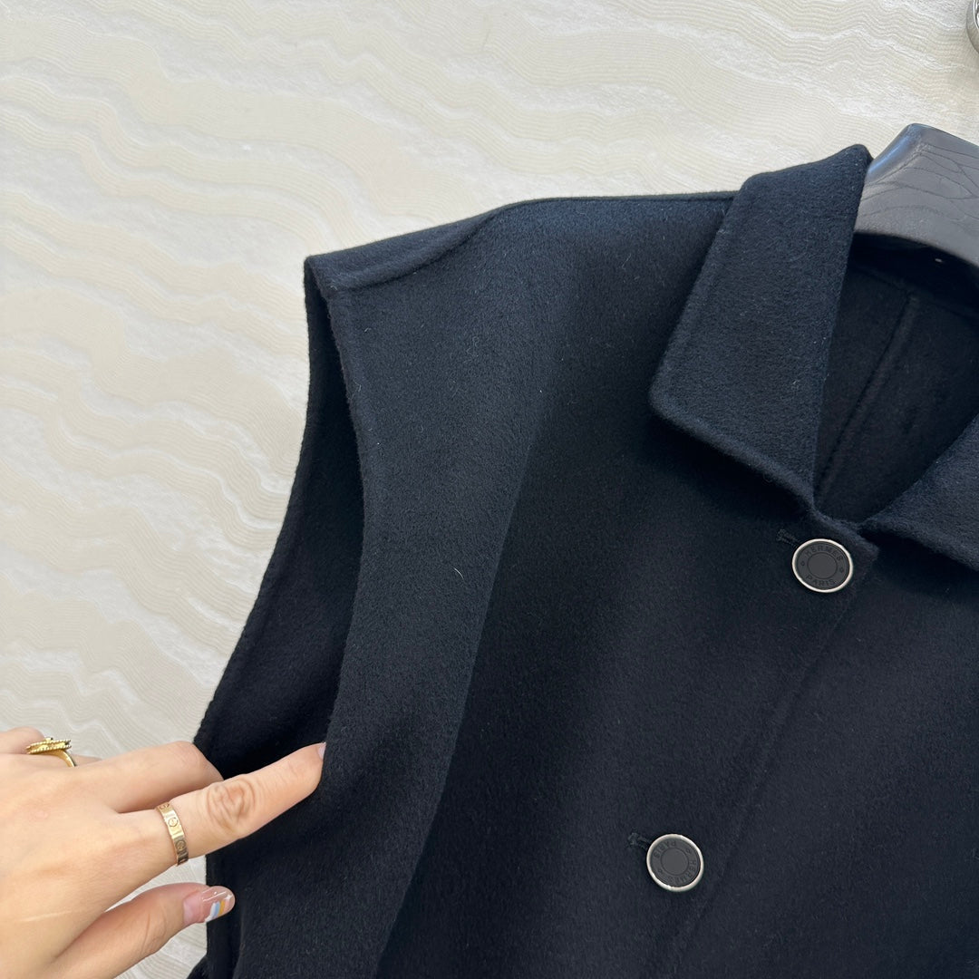 HM 25S Jacket in Black Wool 295761