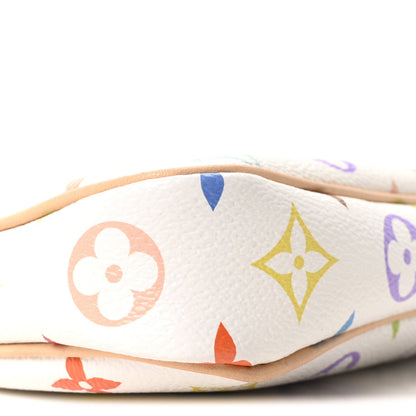 LV X TM Monogram Multicolor Pochette Accessories White