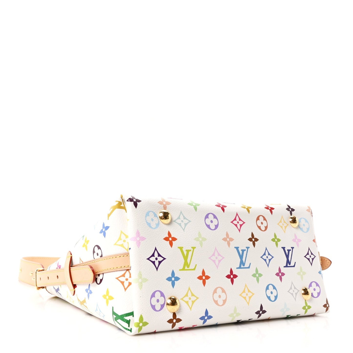 LV X TM Monogram Multicolor CarryAll PM White