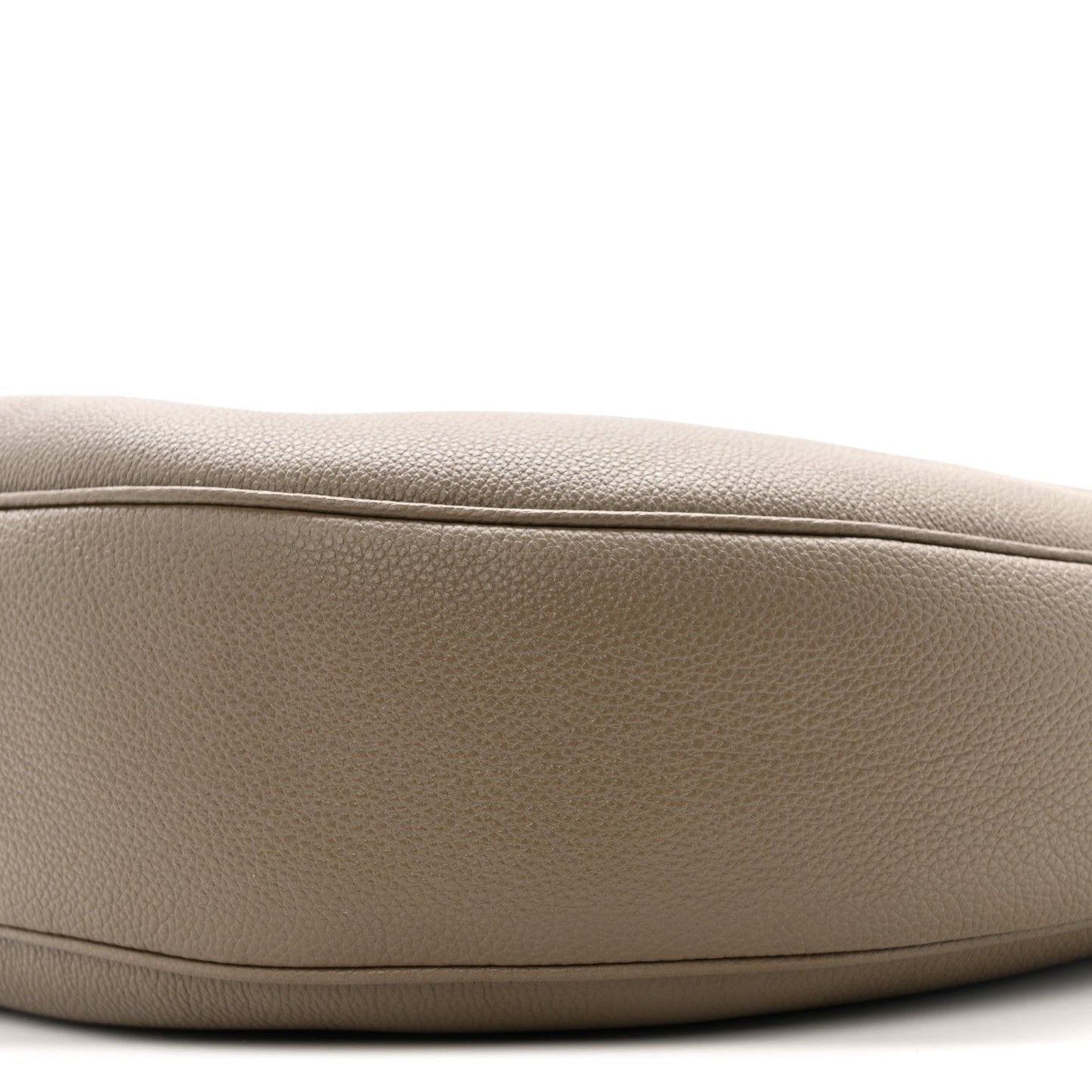 Supple Grained Calfskin Large Lulu Shoulder Bag Souris