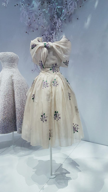 formaldressy--Exquisite Floral Mid-Length Chiffon Prom Dress hoco dress gh5559