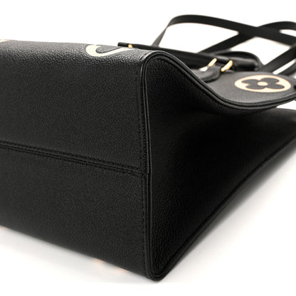 Empreinte Monogram Giant Onthego MM Black Beige