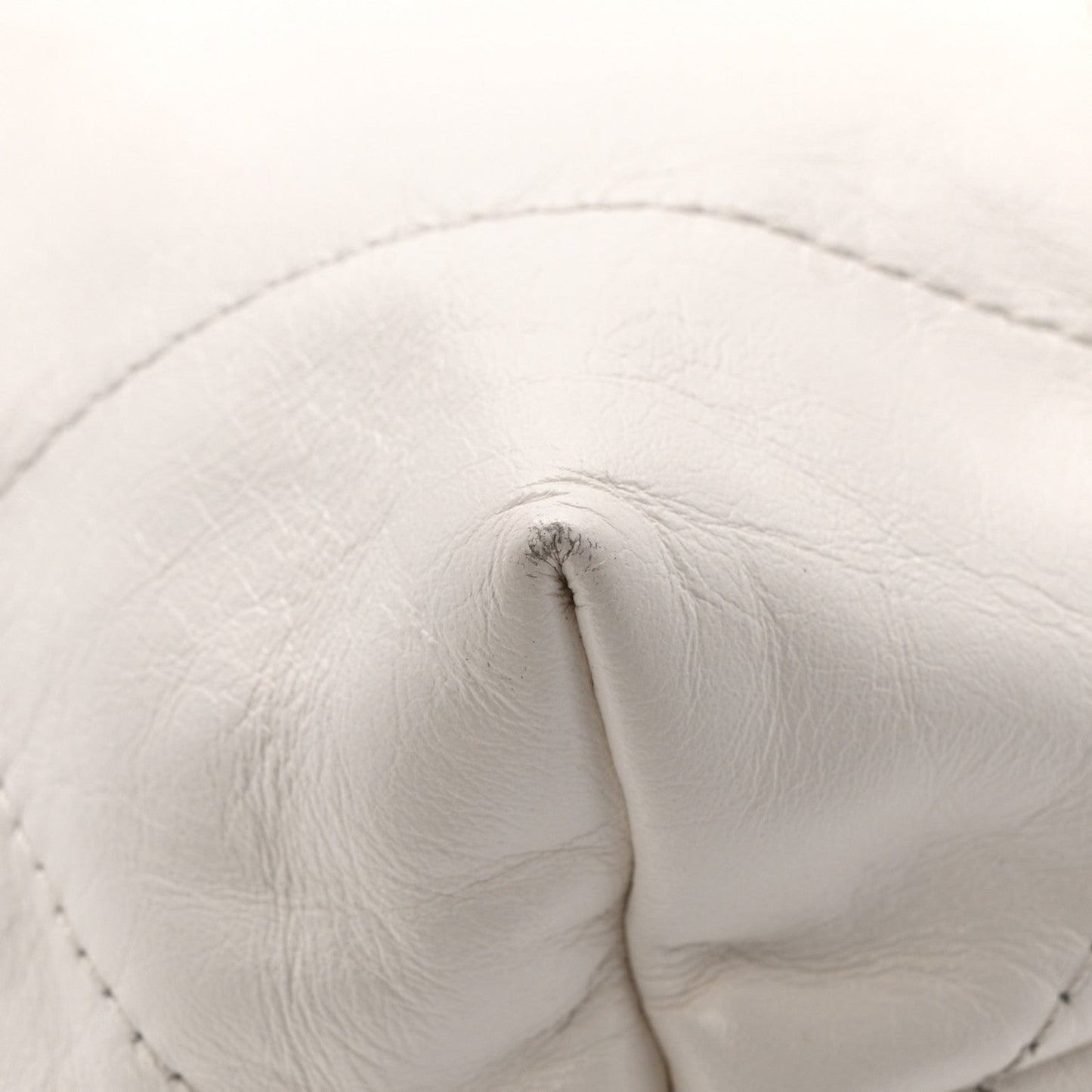 Shiny Calfskin Quilted Small Rainbow Chanel 22 White