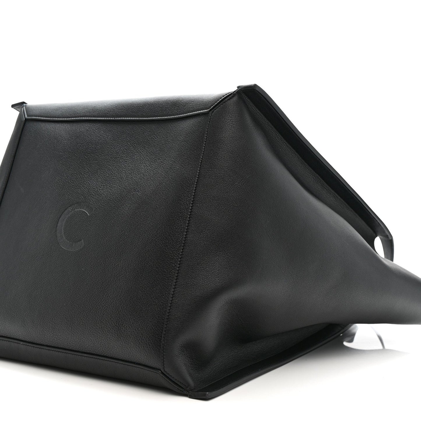 Supple Calfskin Medium Cube Black