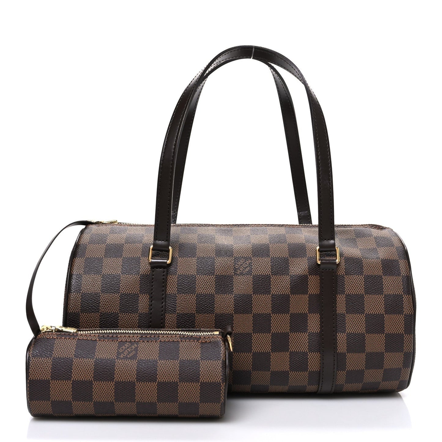 Damier Ebene Papillon 30 With Companion