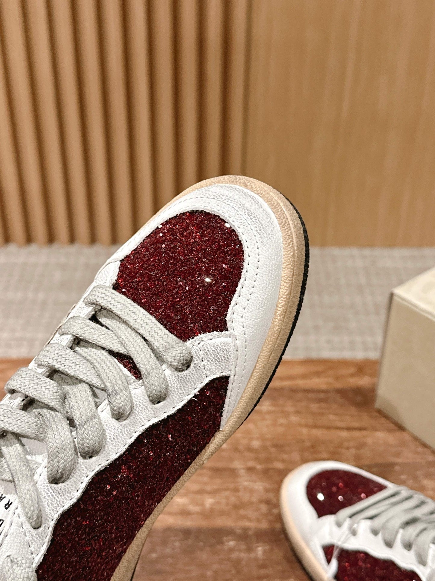 Golden Goose 2025 Sneaker White Red Cowhide 428308