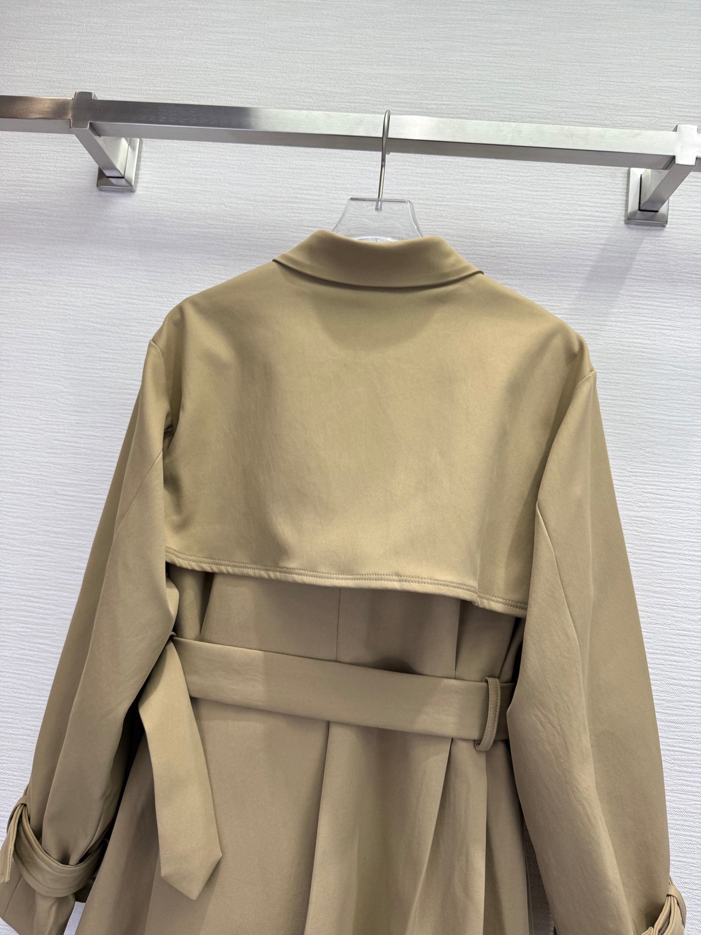 CD 25SS Long Trench Coat Beige Cotton 306561