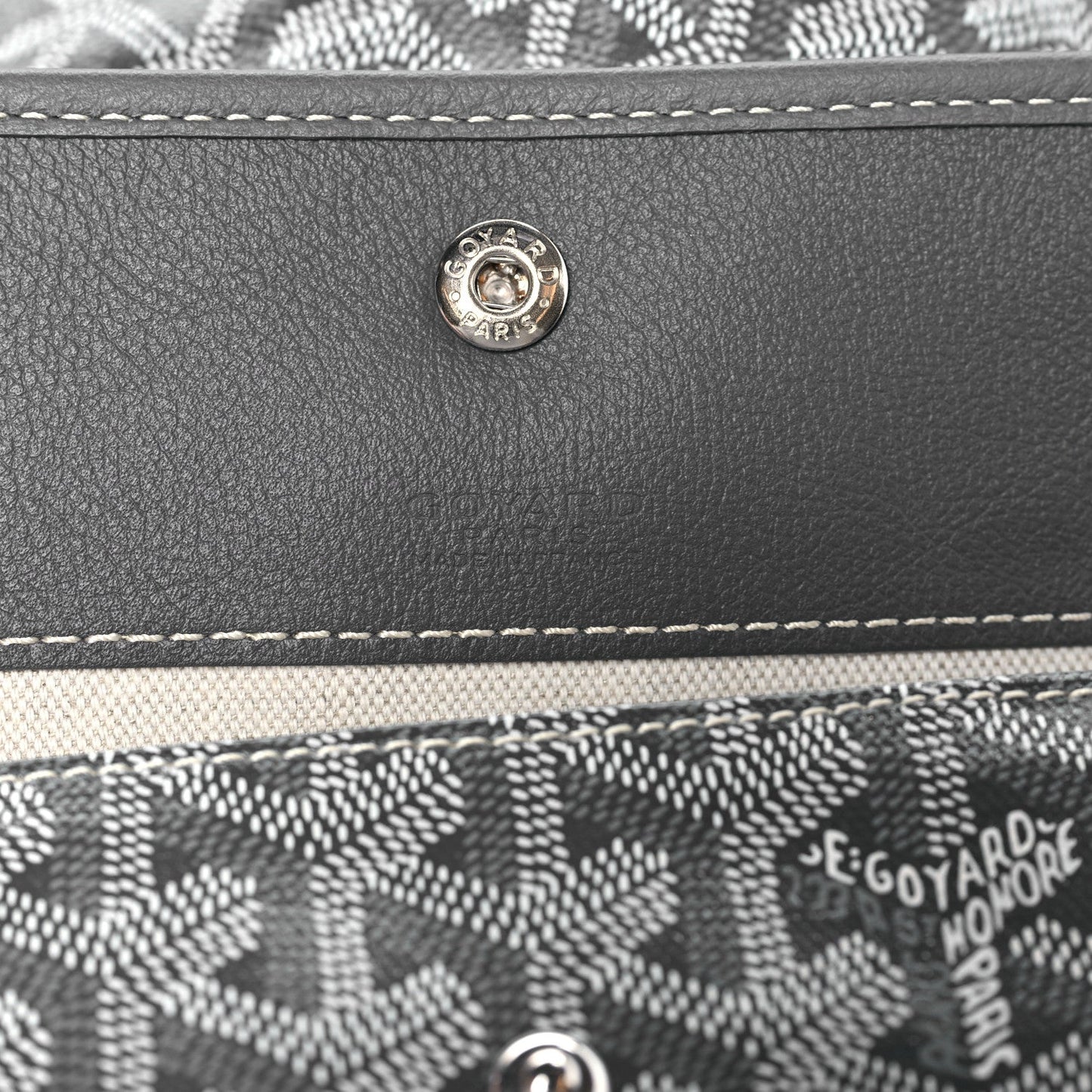Goyardine Boheme Hobo Grey